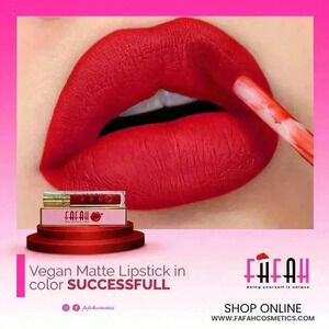 🌱 Vegan Matte Lipstick ✨Successful*